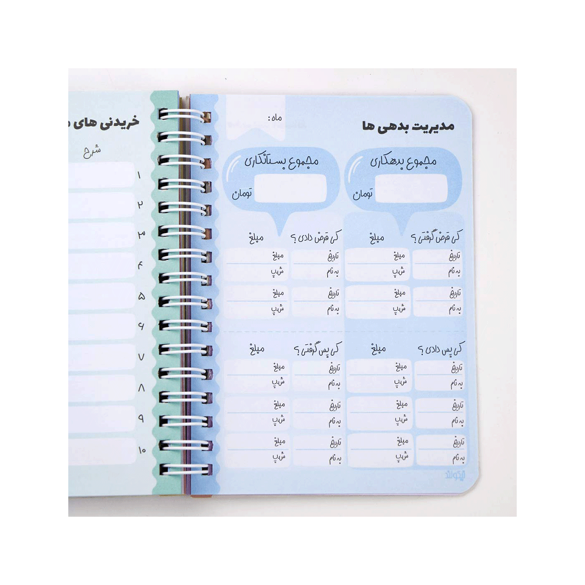 کیف پول جادویی من نیکولند طرح مستر تدی