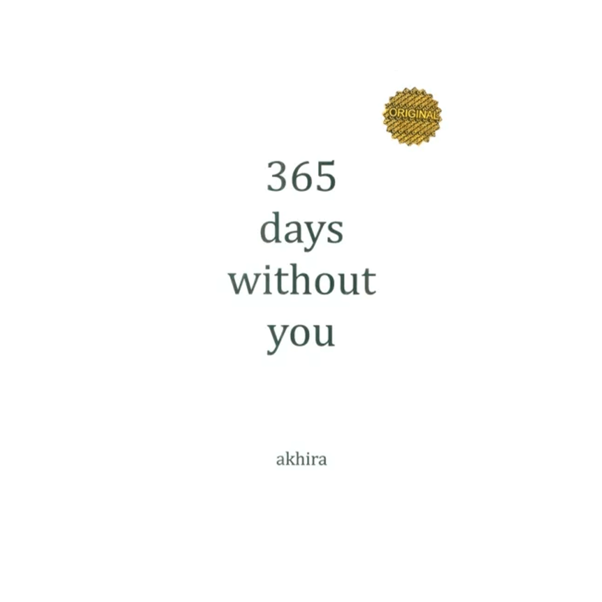 [22882] کتاب 365Days Without You / زبان ما